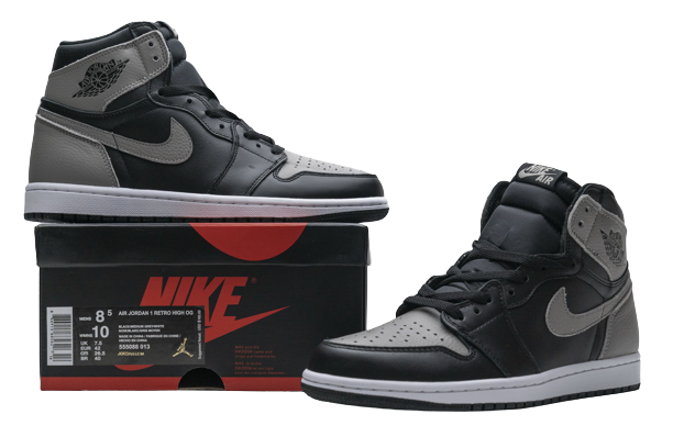 Jordan 1 Retro High Shadow (2018) 555088-013 (XP Batch)