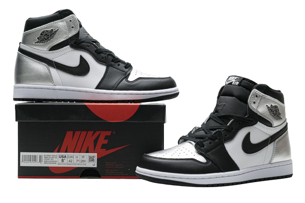 Jordan 1 Retro High Silver Toe  CD0461-001