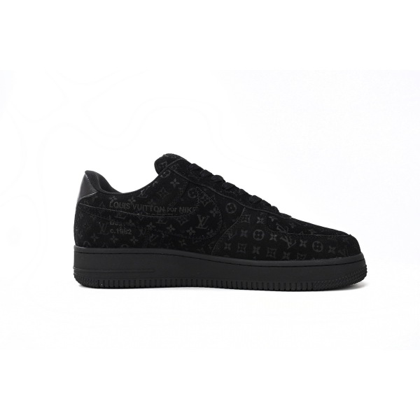 Louis Vuitton Nike Air Force 1 Low By Virgil Abloh Black 1A9VD7