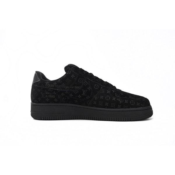 Louis Vuitton Nike Air Force 1 Low By Virgil Abloh Black 1A9VD7