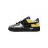 Louis Vuitton Nike Air Force 1 Low By Virgil Abloh Black Metallic Silver 1A9VCH