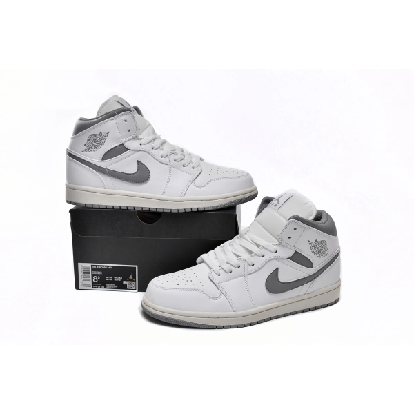 Air Jordan 1 Mid Neutral Grey 554724-135