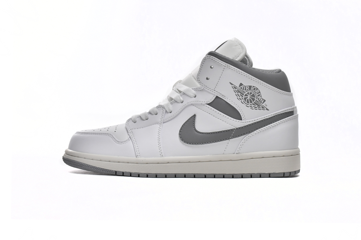 Air Jordan 1 Mid Neutral Grey 554724-135