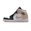 Jordan 1 Mid Arctic Orange Black Toe 554725-133