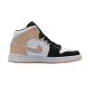 Jordan 1 Mid Arctic Orange Black Toe 554725-133