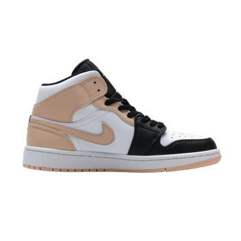 Jordan 1 Mid Arctic Orange Black Toe 554725-133