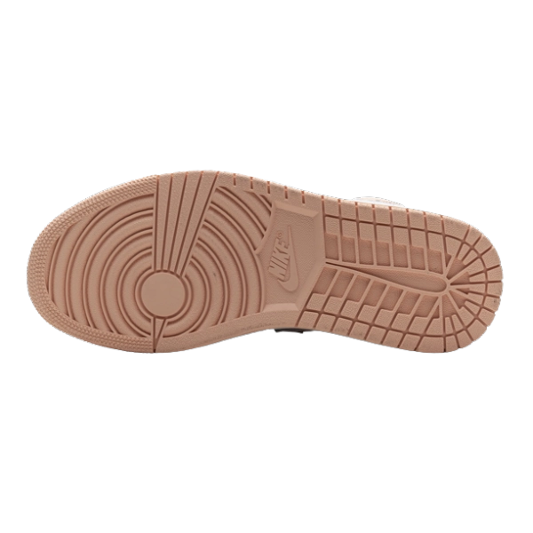 Jordan 1 Mid Arctic Orange Black Toe 554725-133