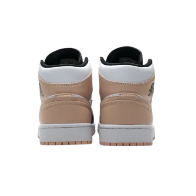 Jordan 1 Mid Arctic Orange Black Toe 554725-133