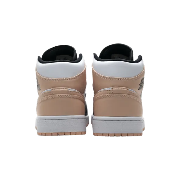 Jordan 1 Mid Arctic Orange Black Toe 554725-133