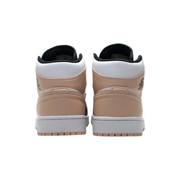 Jordan 1 Mid Arctic Orange Black Toe 554725-133