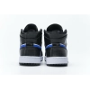Jordan 1 Mid Black Racer Blue White 554724-084