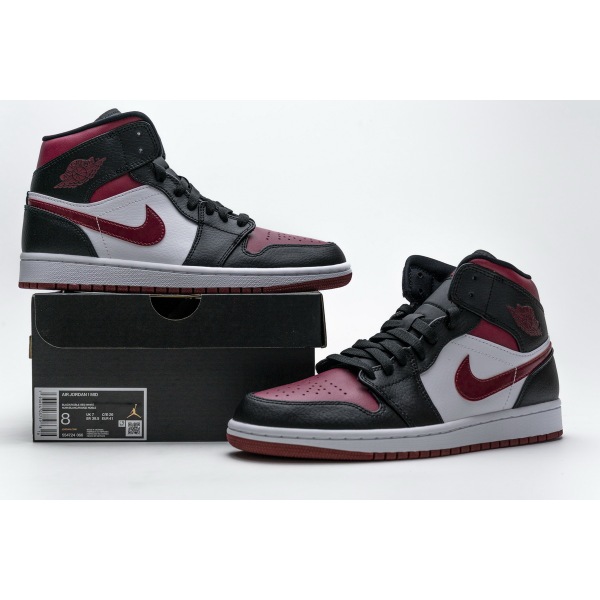 Jordan 1 Mid Bred Toe 554724-066