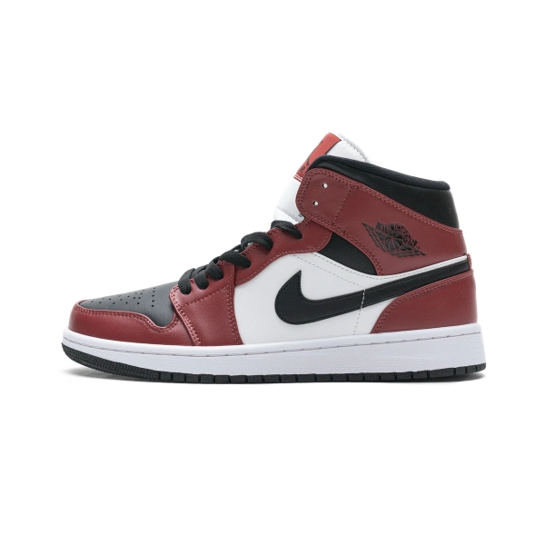 Jordan 1 Mid Chicago Black Toe  554725-069