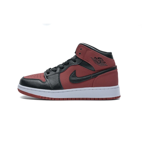 Jordan 1 Mid Gym Red Black  554725-610