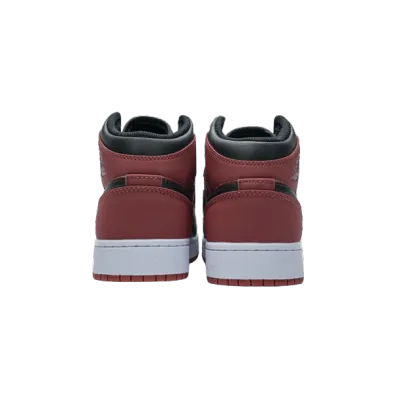 Jordan 1 Mid Gym Red Black  554725-610