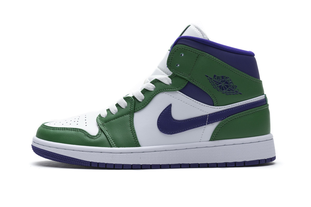 Jordan 1 Mid Incredible Hulk  554725-300