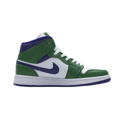 Jordan 1 Mid Incredible Hulk  554725-300