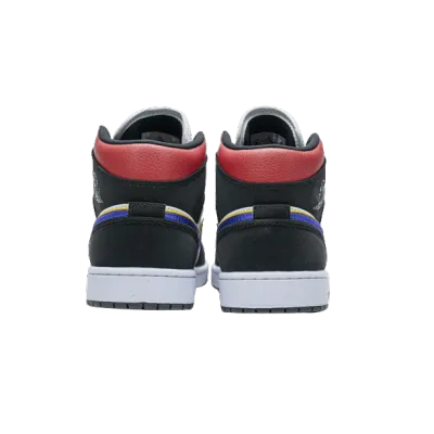 Jordan 1 Mid Lakers Top 3 852542-005