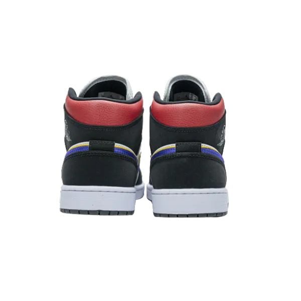 Jordan 1 Mid Lakers Top 3 852542-005