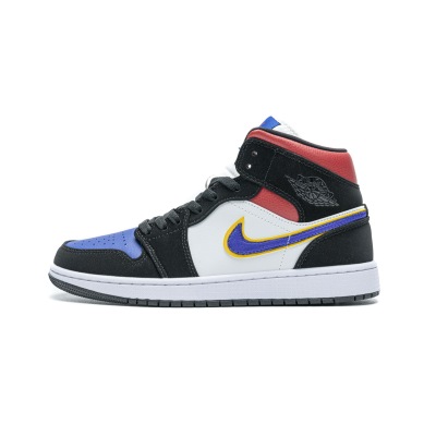 Jordan 1 Mid Lakers Top 3 852542-005