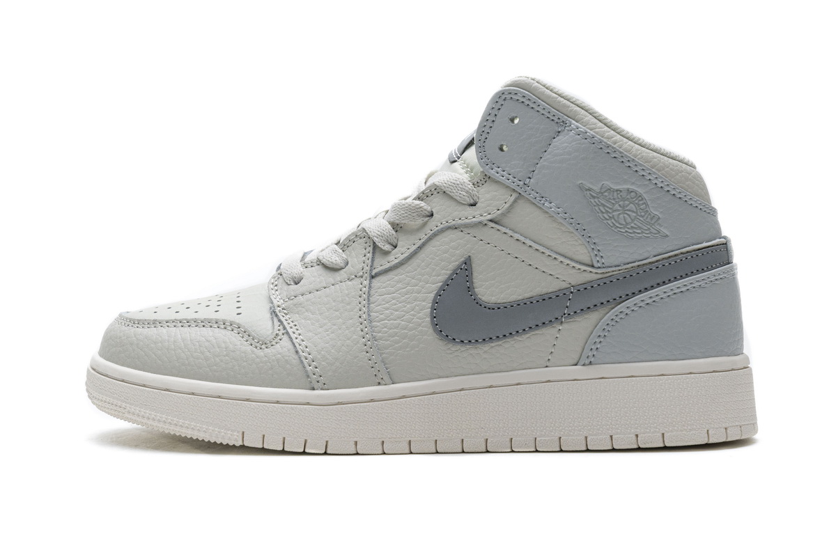 Jordan 1 Mid Light Bone 852542-003