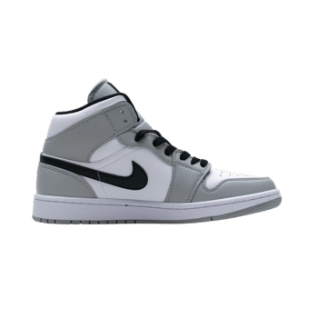 Jordan 1 Mid Light Smoke Grey 554724-092