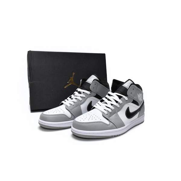 Jordan 1 Mid Light Smoke Grey Anthracite 554724-078 