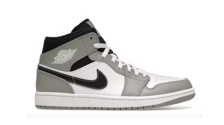 Jordan 1 Mid Light Smoke Grey Anthracite 554724-078 