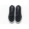 Jordan 1 Mid Multi-Color Swoosh Black 554725-065