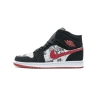 Jordan 1 Mid Newspaper Air Times 852542-061