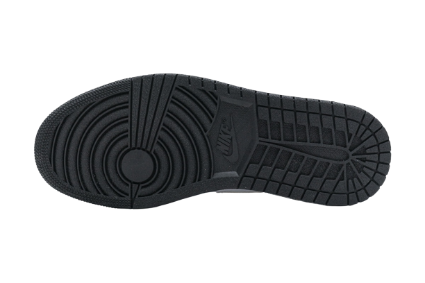 Jordan 1 Mid Patent Black White Gold 852542-007