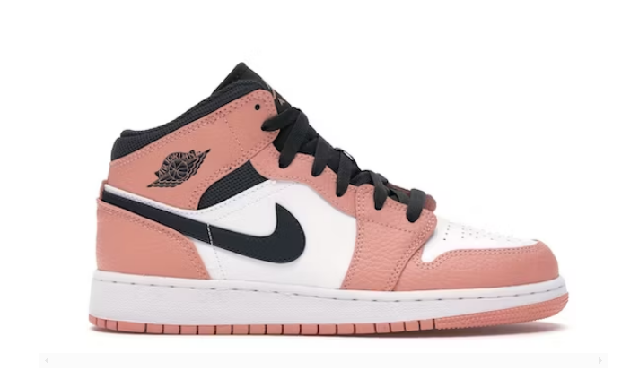 Jordan 1 Mid Pink Quartz 555112-603