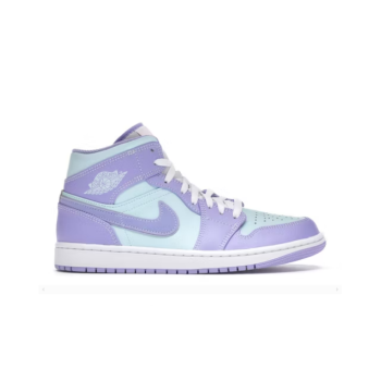 Jordan 1 Mid Purple Aqua 554724-500