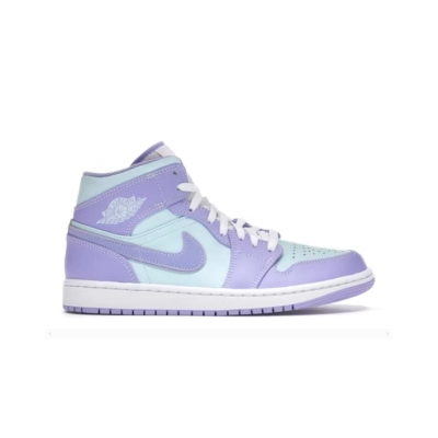 Jordan 1 Mid Purple Aqua 554724-500