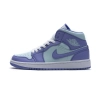 Jordan 1 Mid Purple Aqua  554725-500