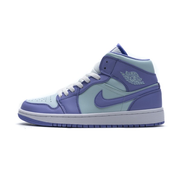 Jordan 1 Mid Purple Aqua  554725-500