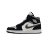 Jordan 1 Mid Satin Grey Toe 852542-011