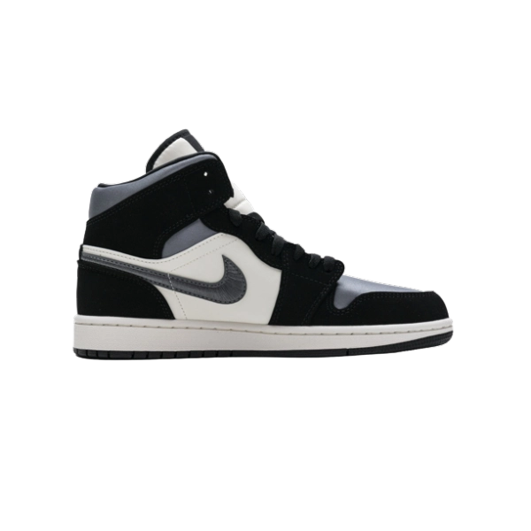 Jordan 1 Mid Satin Grey Toe 852542-011