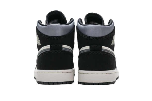 Jordan 1 Mid Satin Grey Toe 852542-011