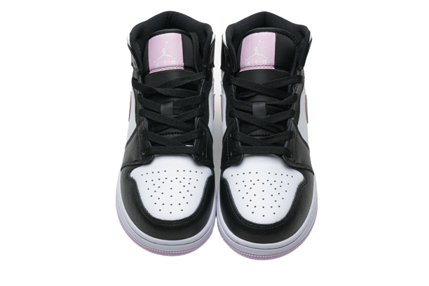 Jordan 1 Mid White Black Light Arctic Pink 555112-103