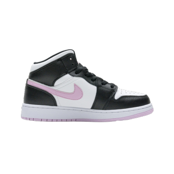 Jordan 1 Mid White Black Light Arctic Pink 555112-103
