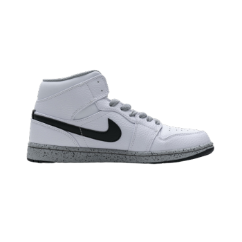 Jordan 1 Mid White Cement  554725-115