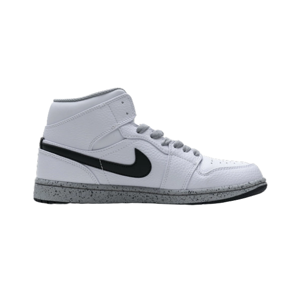 Jordan 1 Mid White Cement  554725-115