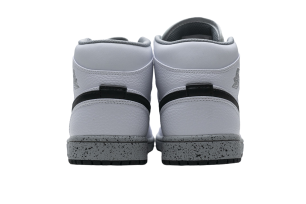 Jordan 1 Mid White Cement  554725-115