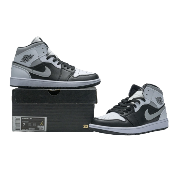 Jordan 1 Mid White Shadow 554724-073