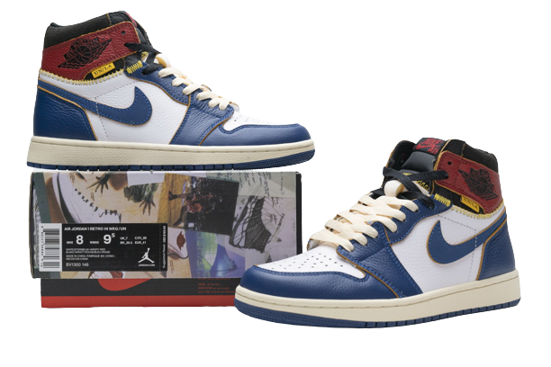 Jordan 1 Retro High Union Los Angeles Blue Toe BV1300-146