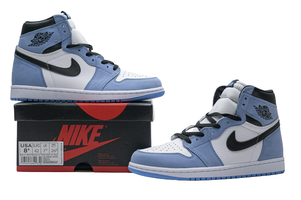 Jordan 1 Retro High White University Blue Black 555088-134 (XP Batch)