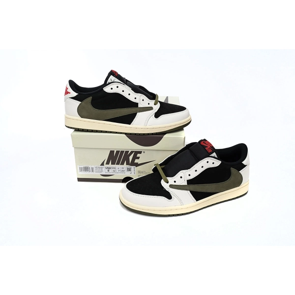 Jordan 1 Retro Low OG SP Travis Scott Olive DZ4137-106