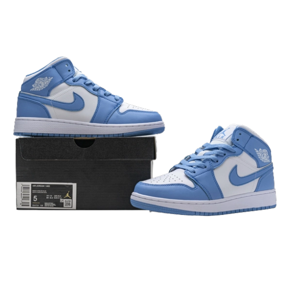 Jordan 1 Retro Mid UNC 554724-106