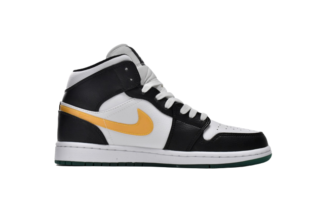 Jordan 1 Mid Alternate Swooshes Red Yellow BQ6472-063